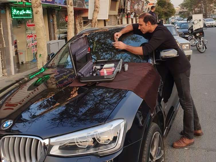 ترمیم شیشه اتومبیل در تهران