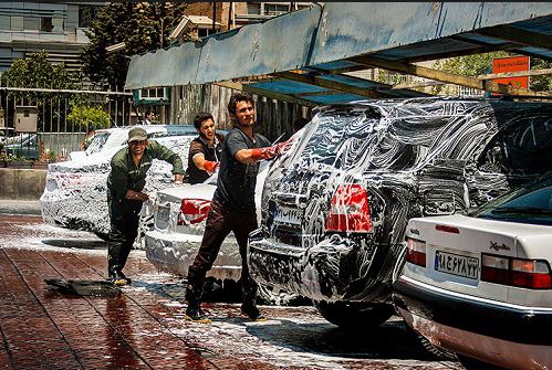 شستشو و خشکشویی اتومبیل(کارواش) ساوه